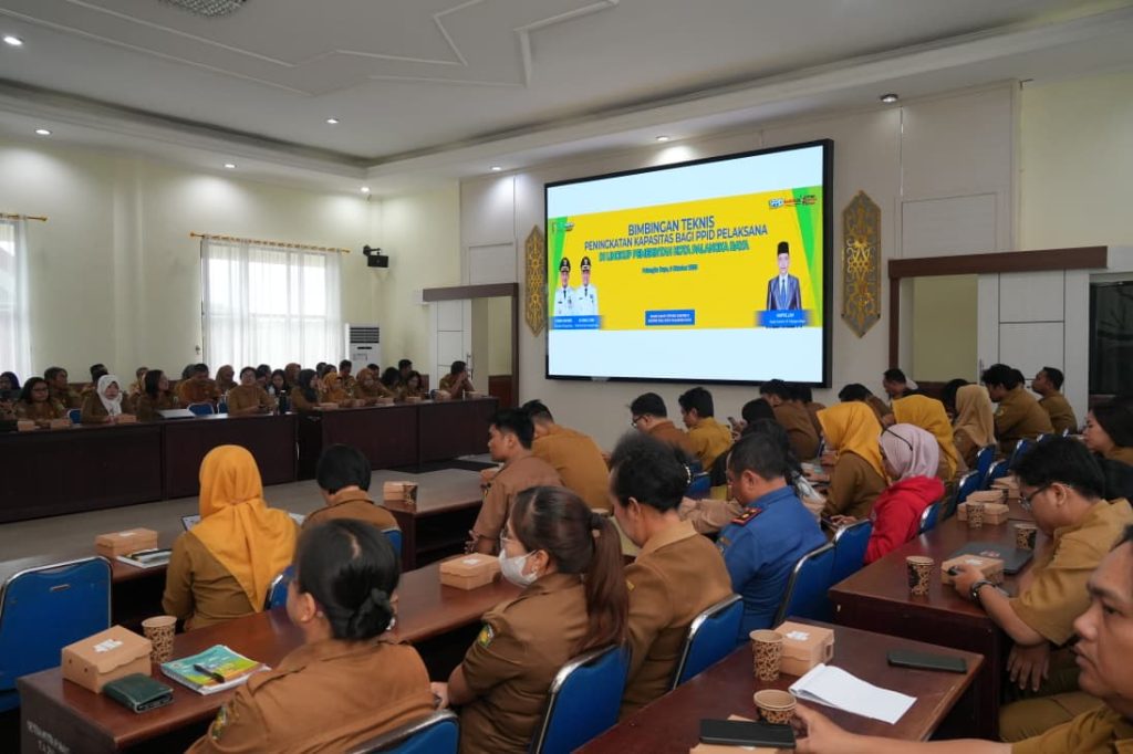 Diskominfo Palangka Raya Dorong Transparansi Lewat Bimtek PPID Pelaksana